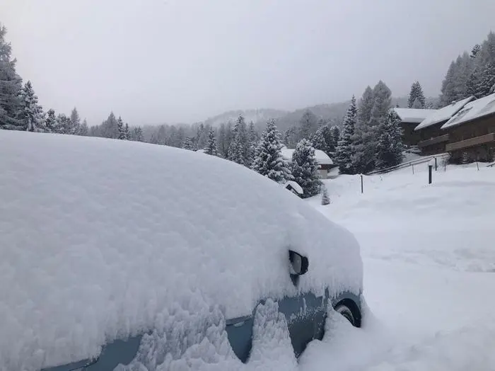 40 Zentimeter auf der Turracher Höhe