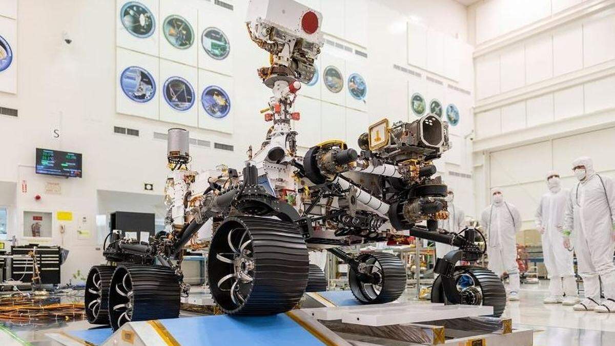 &quot;Mars 2020&quot;-Rover bestand Fahrprüfung auf der Erde