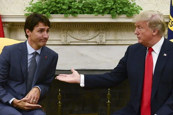 Trudeau mit US-Präsident Trump