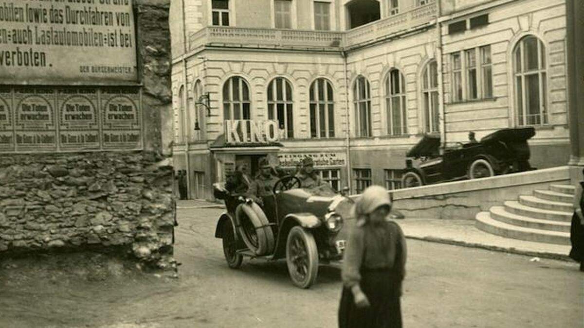 Schon im Jahr 1951 war Villach eine Kinostadt mit vier Kinos und 	3500 Besuchern täglich