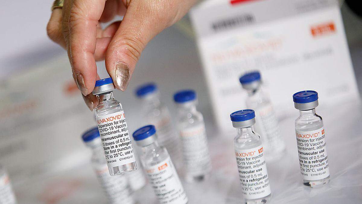 Rund 1500 Kärntnerinnen und Kärntner hatten sich bislang für eine Impfung mit Novavax vorgemerkt