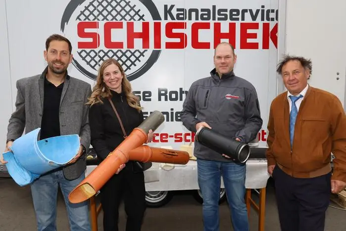 Kanalservice Schischek  informierte über Rohrreparaturen