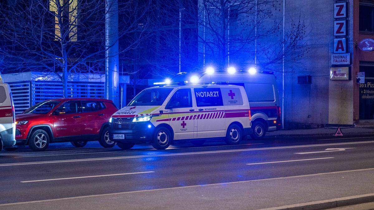 Notarzt und Polizei waren im Einsatz