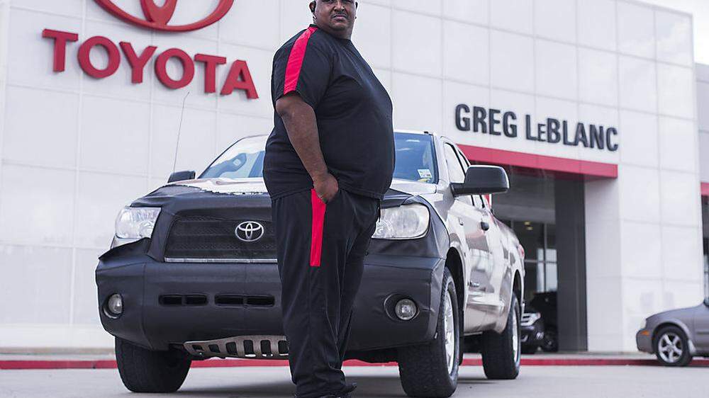 200.000 Kilometer jährlich: Victor Sheppard mit seinem alten Toyota Tundra
