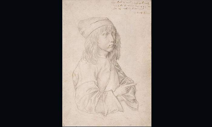 Albrecht Dürer: Selbstbildnis als Dreizehnjähriger, 1484