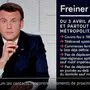 "Wir werden die Kontrolle verlieren, wenn wir jetzt nichts tun", sagt Macron am Mittwoch in einer Fernsehansprache