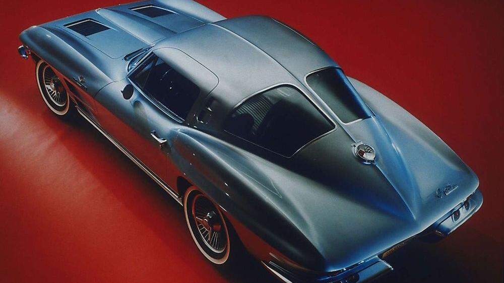 Das geteilte Heckfenster gab der 1963er Corvette den Beinamen &quot;Split Window&quot; 