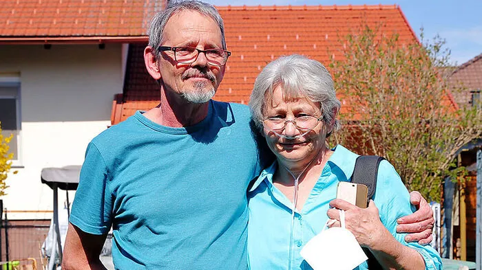 Judith illek mit ihrem Mann Georg