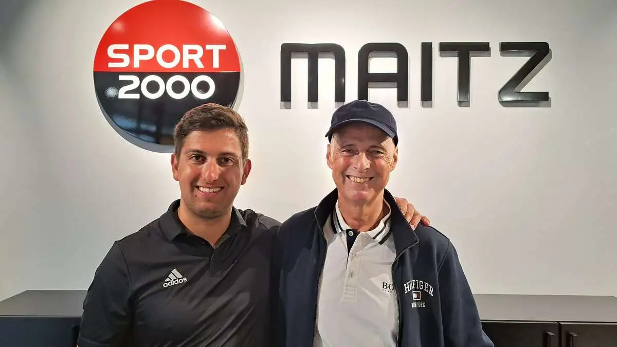 Philip Maitz übernahm das Sportgeschäft von seinem Vater Viktor Maitz, der es 25 Jahre lang führte