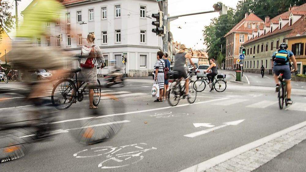 Mehr Platz für Radfahrer: Bürgermeister Siegfried Nagl kündigt neue Aktionen an