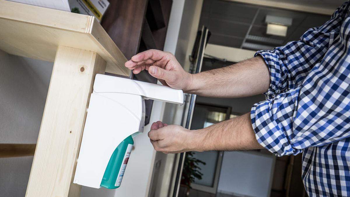 Handhygiene ist unabhängig von der Besuchszeit in Krankenhäusern unerlässlich