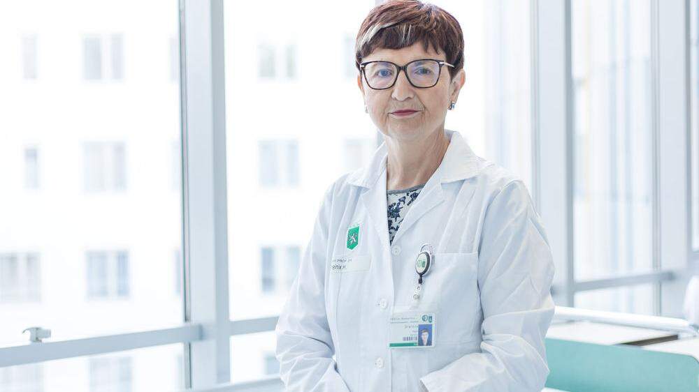 Hildegard Greinix ist Professorin an der Med Uni Graz und leitet die Klinische  Abteilung für Hämatologie