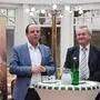 Bürgermeister Christoph Stark und Verkehrsreferent sowie Landeshauptmann-Stellv. Anton Lang