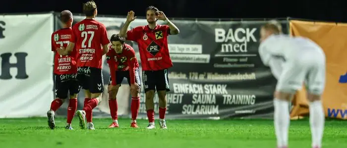 Wildon jubelt über Rang eins in der Landesliga