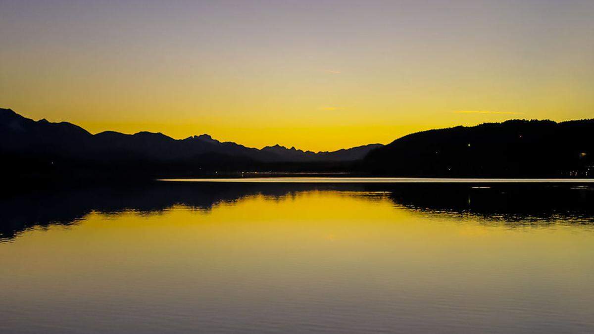 Blick über den Wörthersee