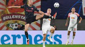 Xaver Schlager und Leipzig unterlagen Manchester City 1:3
