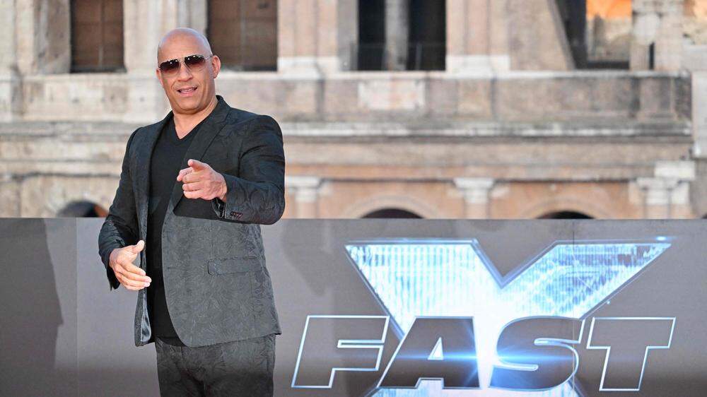 Vin Diesel bei der Premiere von &quot;Fast & Furious 10&quot; in Rom