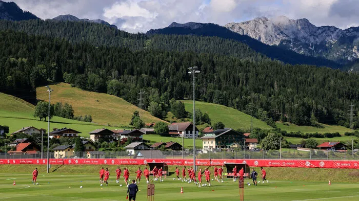 Die Athletic Area in Schladming wird bis zum 2. August zum Arbeitsplatz für den deutschen Bundesliga-Club 1. FSV Mainz 05.
