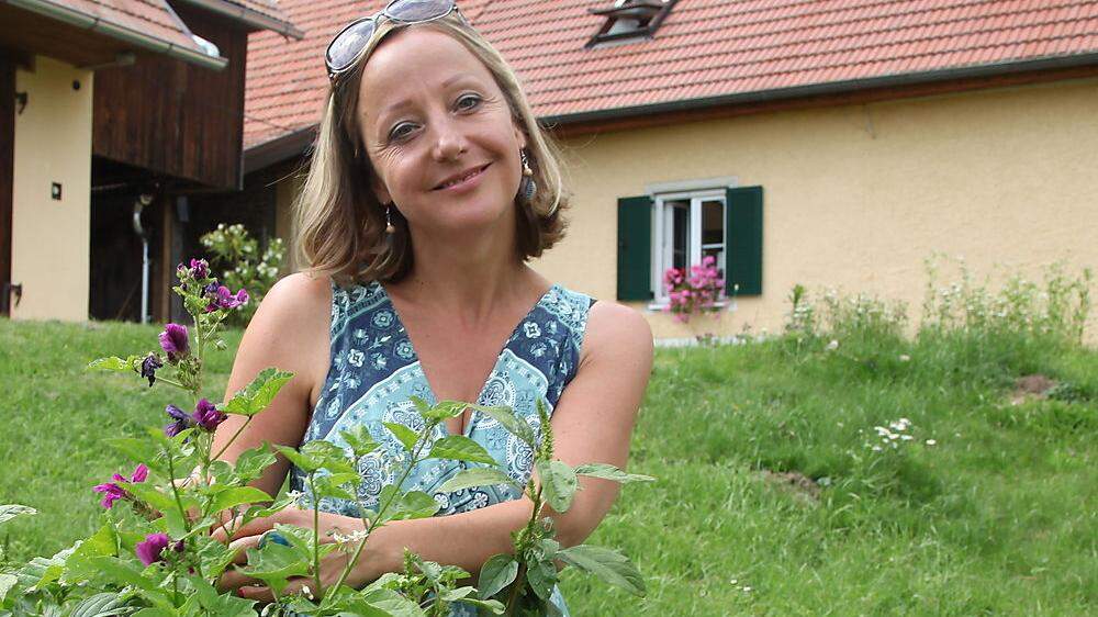 In ihrem Bauernhaus tankt Barbara Pöltl Energie für ihre beruflichen Auftritte