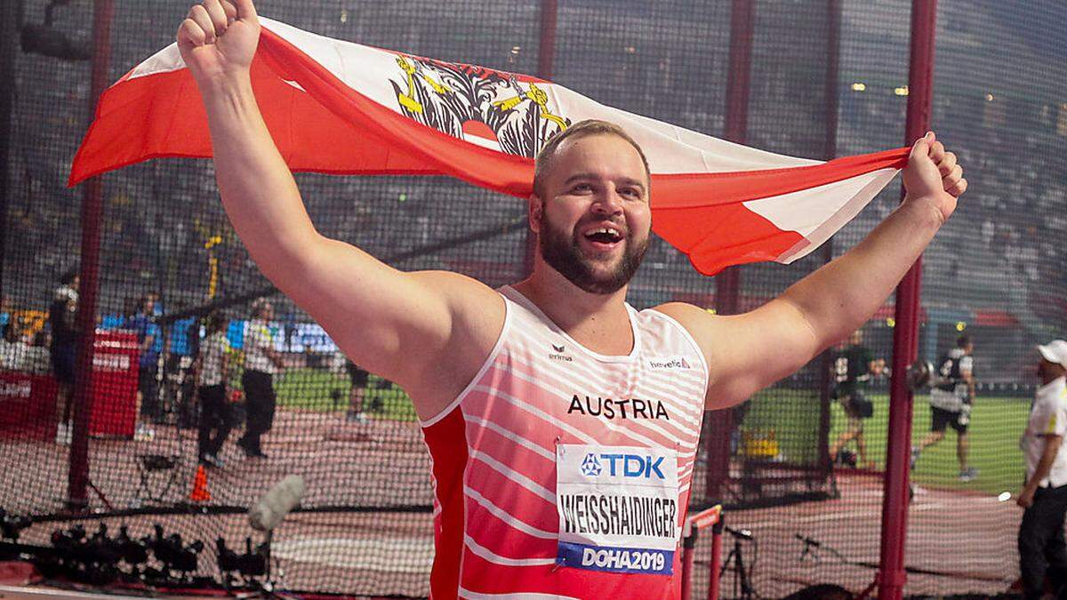 Lukas Weißhaidinger holte Bronze in Doha