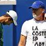 Gehen jetzt getrennte Wege: Gebhard Gritsch (rechts) und Novak Djokovic