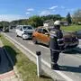 In Söding-St. Johann ereignete sich ein Auffahrunfall mit drei beteiligten Fahrzeugen