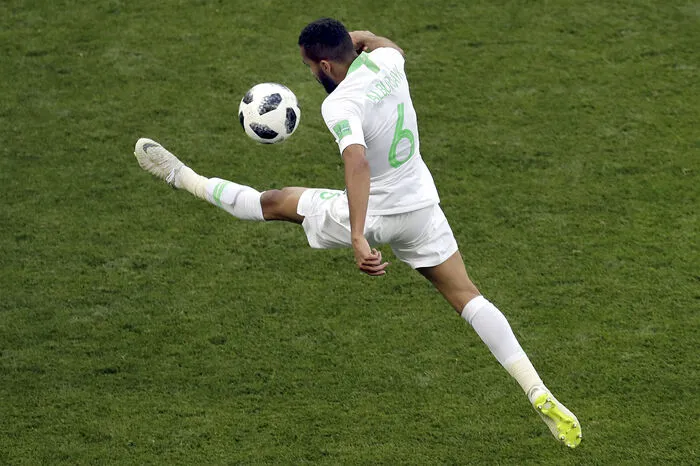 Und die Araber streckten sich auch so gut es ging...