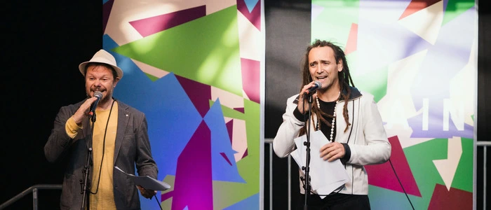Andreas Unterweger und Max Höfler