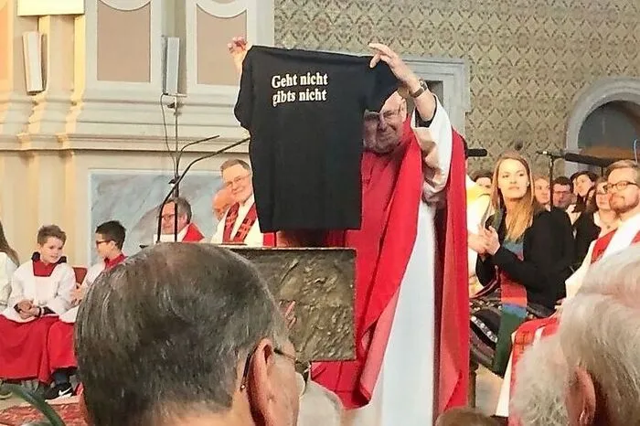 Festgottesdienst zum 80. Geburtstag von Wolfgang Pucher 2019 in der Grazer Vinzenzkirche