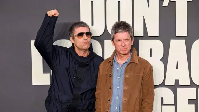  Liam Gallagher und Noel Gallagher 
