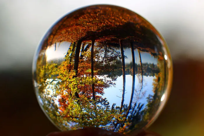 Carina Kandlbauer gelang dieses schöne Herbstfoto beim Teich beim Schloss Schielleiten.