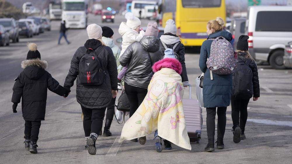 Mehr als eine Million Menschen sind bereits aus der Ukraine geflüchtet