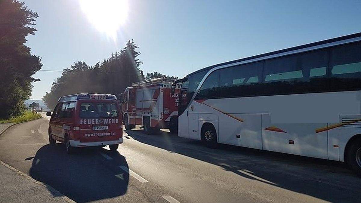 13 Kameraden der Freiwilligen Feuerwehr Kaindorf waren im Einsatz