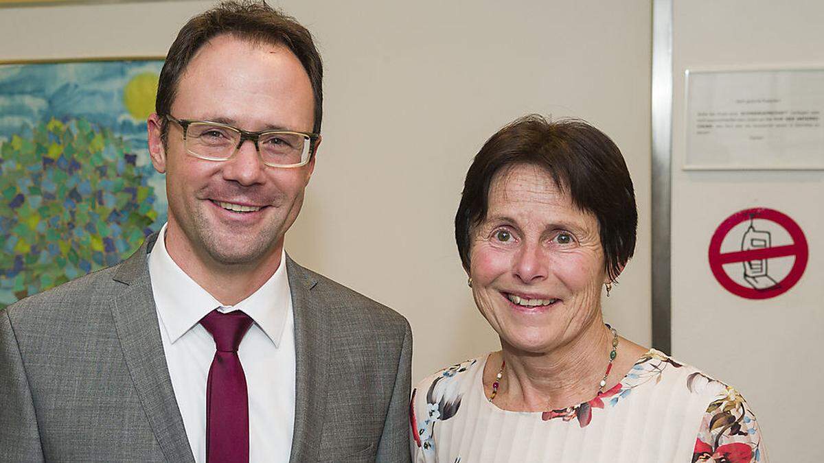 Birgit Wernegger und Martin Ladstätter in ihrer Gemeinschaftspraxis