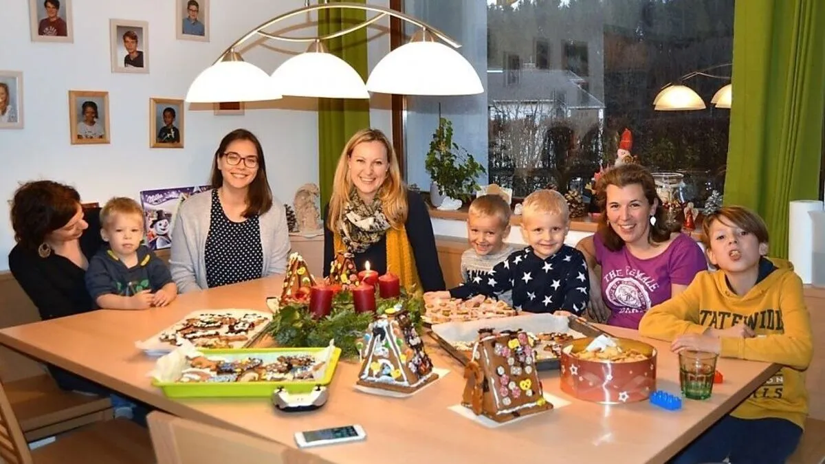 Backen mit Lebkuchen ist ein Herzensprojekt für alle Beteiligten
