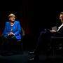 Angela Merkel wurde von Alexander Osang in Berlin interviewt 