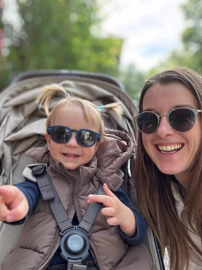 Heike Rinnhofer mit Sohn Levi