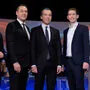 Wahl 17: Runde der Spitzenkandidaten: Im ORF stellten sich Christian Kern (SPÖ), Sebastian Kurz (ÖVP), Heinz-Christian Strache (FPÖ), Ulrike Lunacek (Die Grünen) und Matthias Strolz (NEOS) den Fragen der Moderatoren 