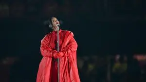 Superstar Rihanna begeisterte bei der Super Bowl Halftime-Show