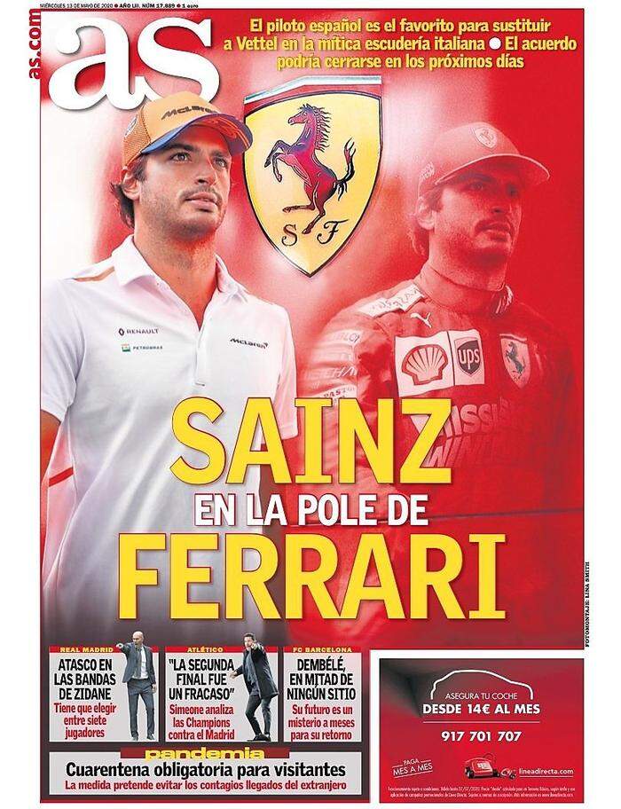 Spanien Sportzeitung AS