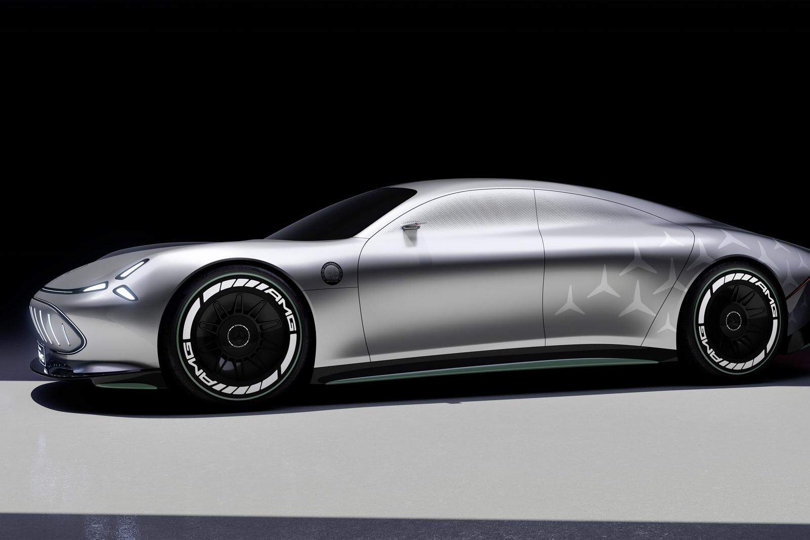 Das Showcar Vision AMG gibt Ausblick auf einen Elektro-Sportwagen