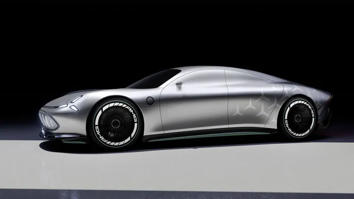 Das Showcar Vision AMG gibt Ausblick auf einen Elektro-Sportwagen