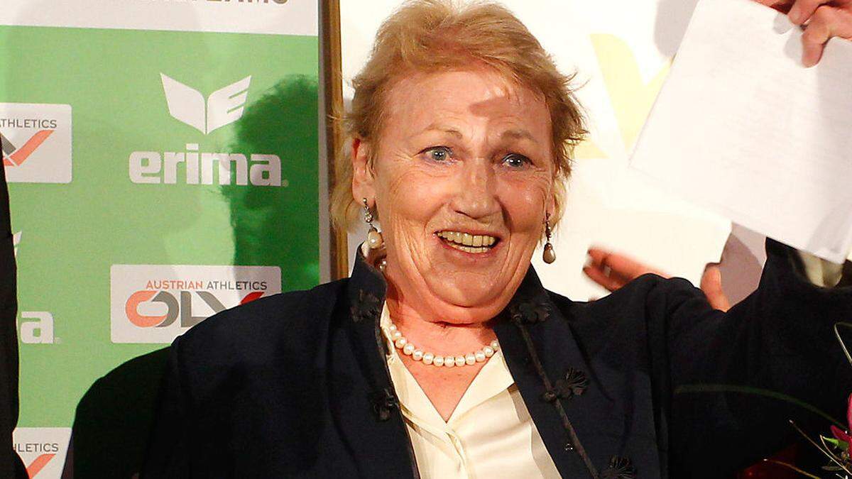 Die österreichische Ex-Leichtathletin Erika Strasser starb im Alter von 85 Jahren.