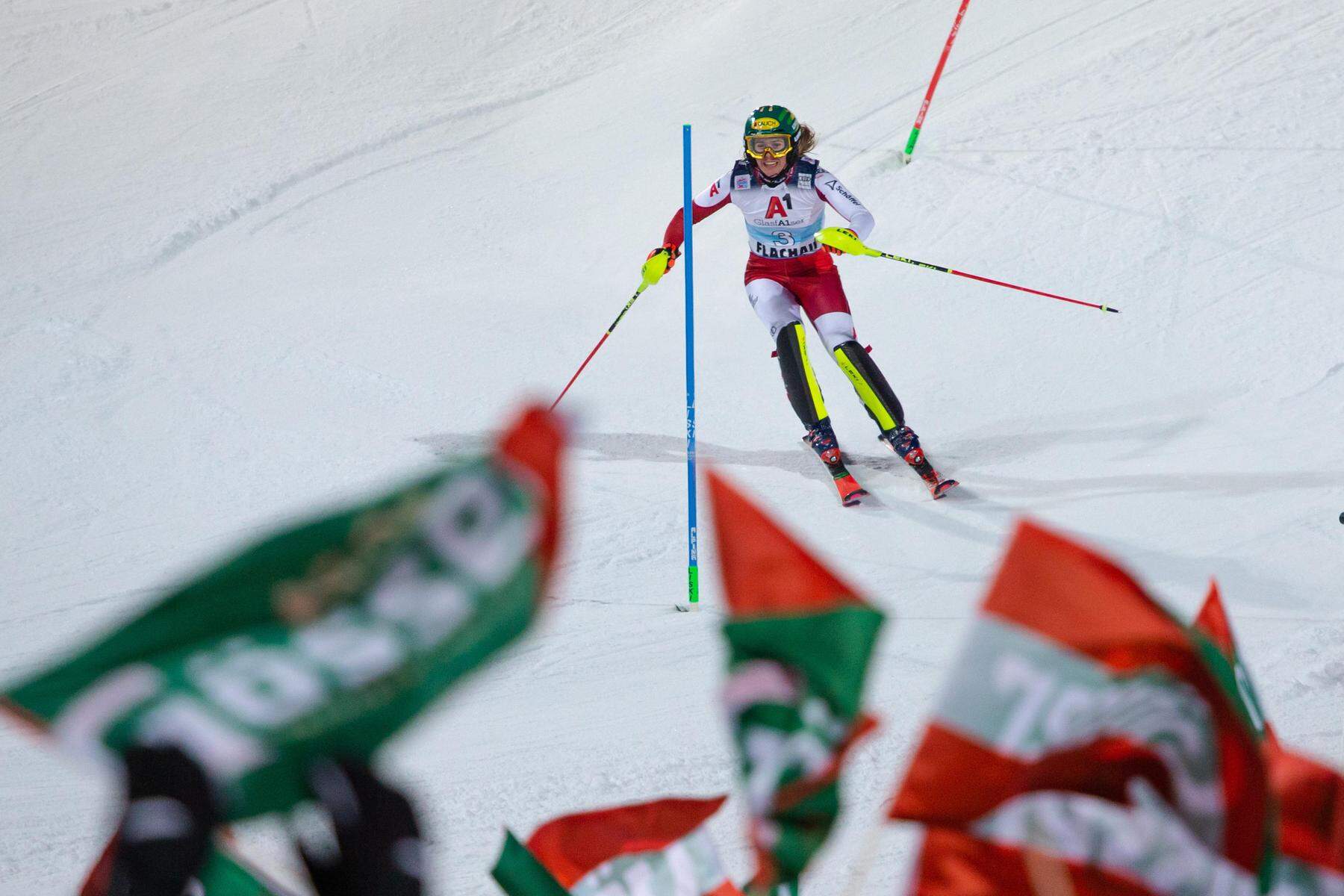 ÖSV-Athletinnen freuen sich auf den Ski-Weltcup-Nachtslalom in Flachau