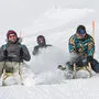Die Rodelfahrer holen auf der Bürgeralm mächtig auf