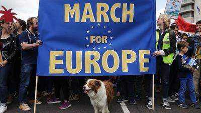 Marsch für Europa - Demonstration gegen den Brexit 