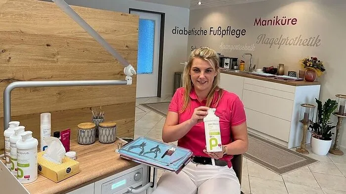 Kristina Langore hat sich auf die Behandlung von diabetischen Füßen spezialisiert