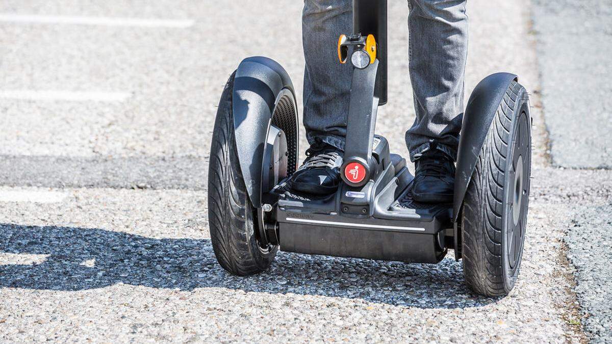 Unfall mit einem Segway (Sujetbild)