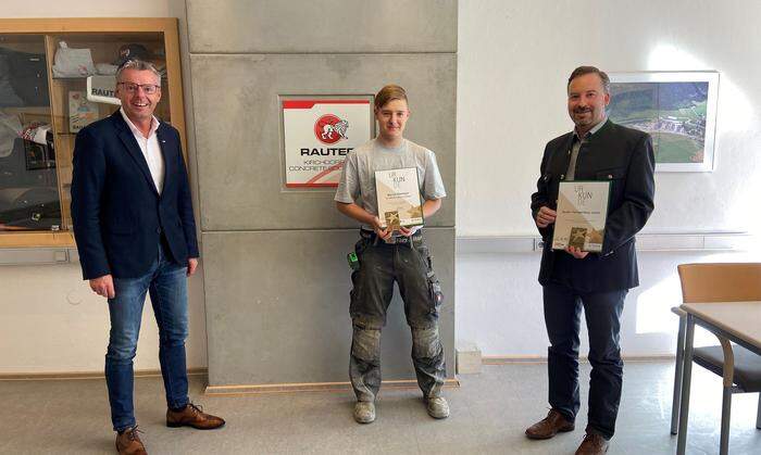Rauter Fertigteilbau GmbH: ­Michael ­Gassner, Marcel Planitzer, ­und GF Wilfried Klade