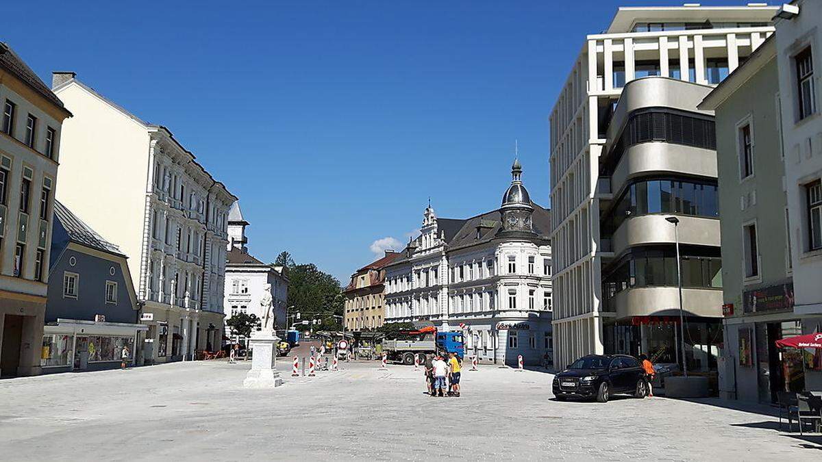 Bereit für die Brauchtumswoche: der neue Hans-Gasser-Platz